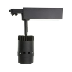 Spot LED CREE 20W Noir pour Rail Triphasé  (UGR 19) , KM-FLCCT-20 , Spot LED cree rail Triphasé, eclairage boutique,