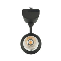 Spot LED 40W Noir pour Rail Triphasé FL-MGNM-CT-40-N Spot LED rail Triphasé