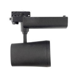 Spot LED 40W Noir pour Rail Triphasé FL-MGNM-CT-40-N Spot LED rail Triphasé
