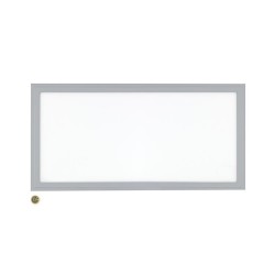 Panneau LED 32W 60x30cm Cadre Argenté PL-6030-40-S Panneau 30*60