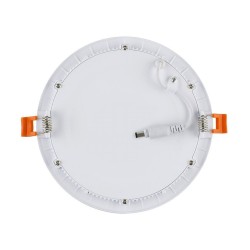 Dalle LED Ronde Extra-Plate 12W Coupe Ø 155 mm, PX-PBD-12R , Dalle LED ronde, eclairage boutique,