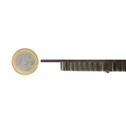 Dalle LED Ronde Extra Plate 6W Argenté Coupe Ø 110 mm , LR-PS-C6-P Plafonnier LED Encastrable Rond