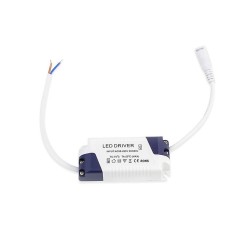 Dalle LED Ronde Extra Plate 6W Argenté Coupe Ø 110 mm , LR-PS-C6-P Plafonnier LED Encastrable Rond