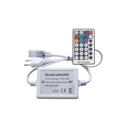 Contrôleur Rubans LED RGB 220V AC+télécommande RF 28 Touches CR-RGB-28B Accessoirs bobine LED