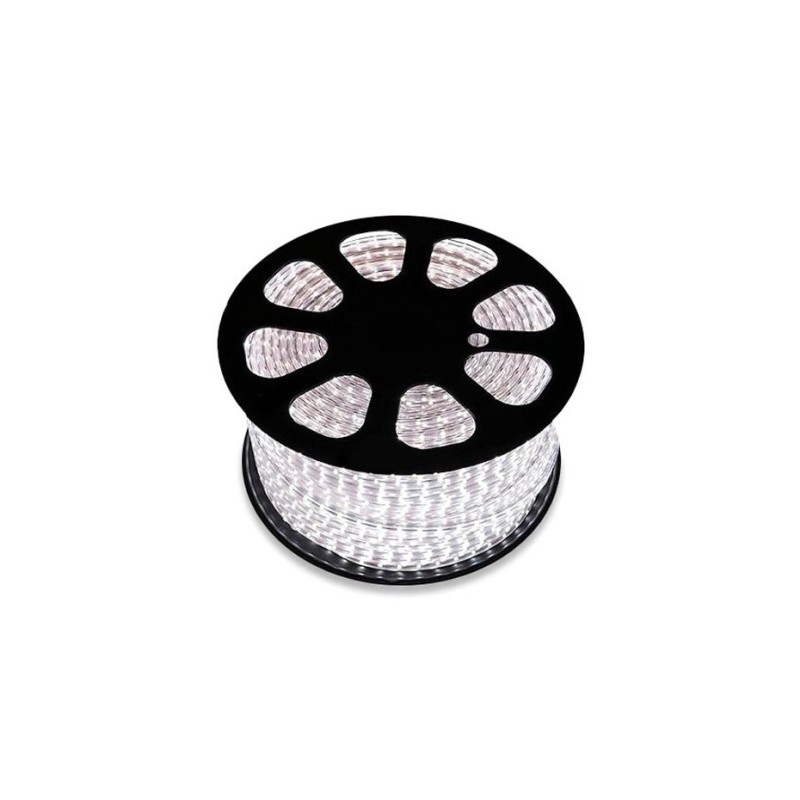 Bobine LED Dimmable 220V AC 60LED/m IP65 Blanc Neutre Largeur 14mm 50m Coupe tous les 100cm