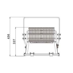 Projecteur LED 500W ELITE PRO,GL-FPL-500EP,Projecteur led puissant