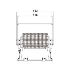 Projecteur LED 500W ELITE PRO,GL-FPL-500EP,Projecteur led puissant