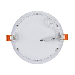 Dalle LED Ronde Extra Plate 15W Coupe Ø 185 mm, PX-PBD-15R,  Plafonnier LED Encastrable Rond