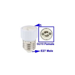 Adaptateur E27 à GU10 S-LED-1304 Convertisseur culot