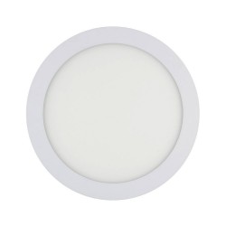 Dalle LED Ronde Extra Plate 15W Coupe Ø 185 mm, PX-PBD-15R,  Plafonnier LED Encastrable Rond
