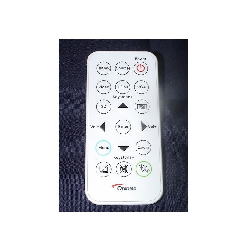Telecommande OPTOMA S316 W312 SP.8VH02GC01 Télécommandes OPTOMA