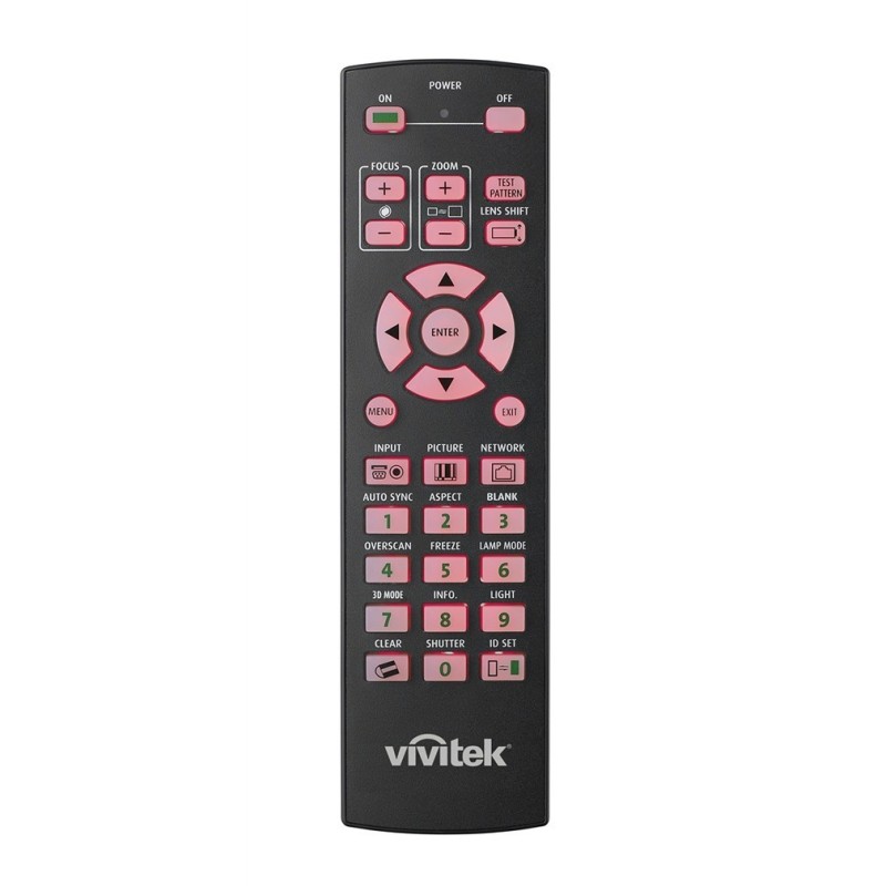 Telecommande Vivitek DW6851 5041824900 Télécommandes VIVITEK