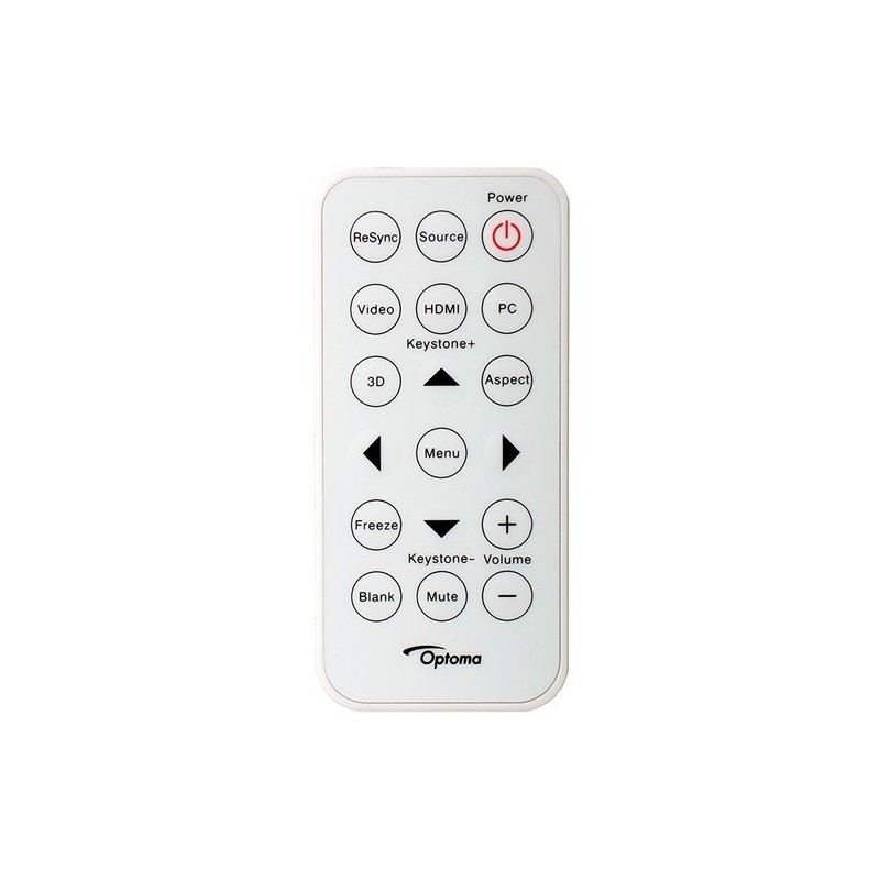 Telecommande OPTOMA W307USTi 45.8UP01G001 Télécommandes OPTOMA