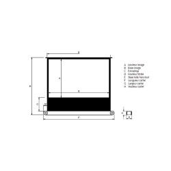 ECRAN TRANSPORTABLE ORAY BUTTERFLY  Transportable