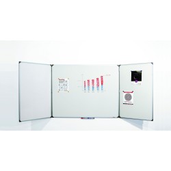 TABLEAU D ECRITURE TRIPTYQUE  Tableau Triptyque blanc