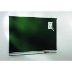 TABLEAU D'ECRITURE EMAILLE BLANC / VERT  Tableau Blanc émaillé