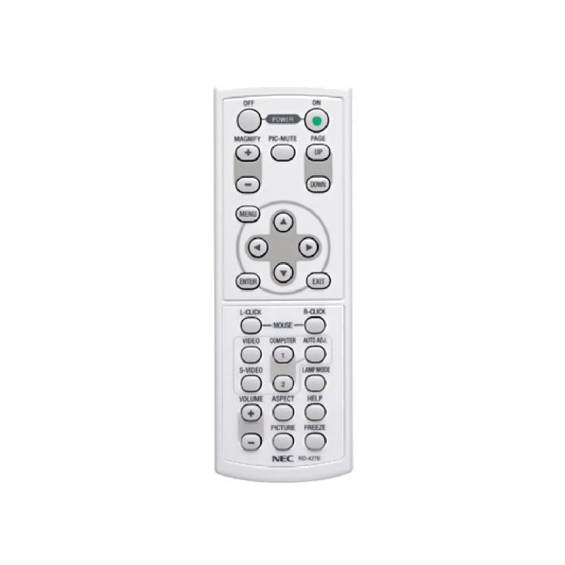 Telecommande NEC NP300 NP400 NP500 NP500W NP600 7N900441-RD401E Télécommandes NEC