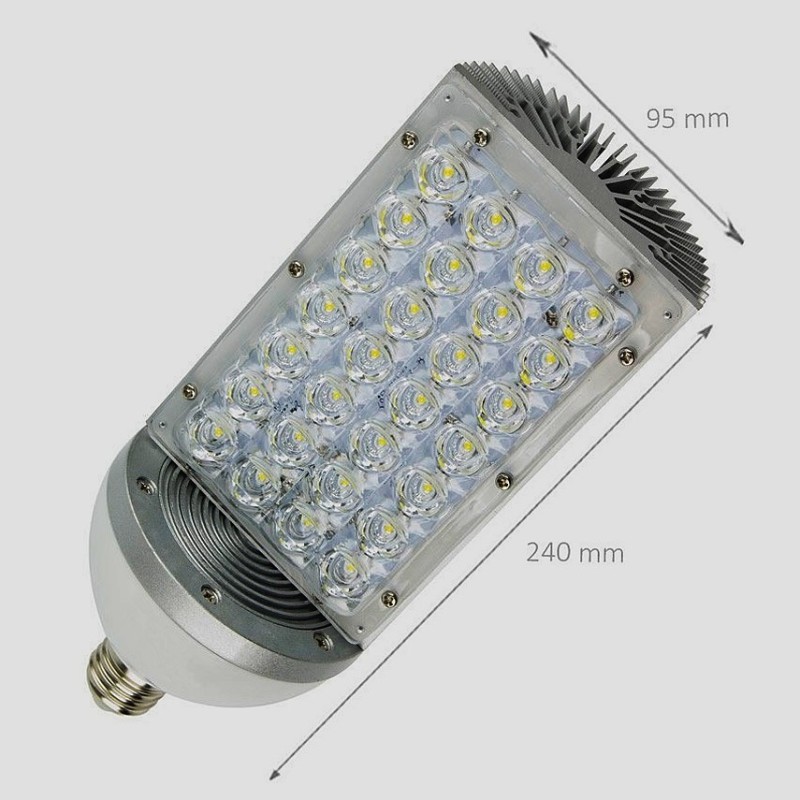 Lampe LED Éclairage Public E27 28W SJ-LD-28W-01 Ampoule LED E27,eclairage de rue,