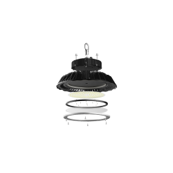 Cloche LED industrielle avec détecteur de présence . CAL-DM