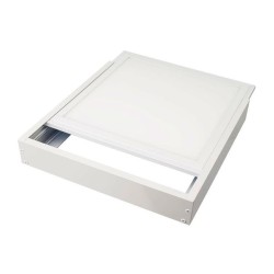 Panneau LED Slim 60x60cm 40W 3600lm + Kit en saillie. PNL-6060403200-KS