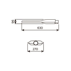 Luminaire LED Philips UniiStreet BGP213 67W LPS-BGS213-38199100