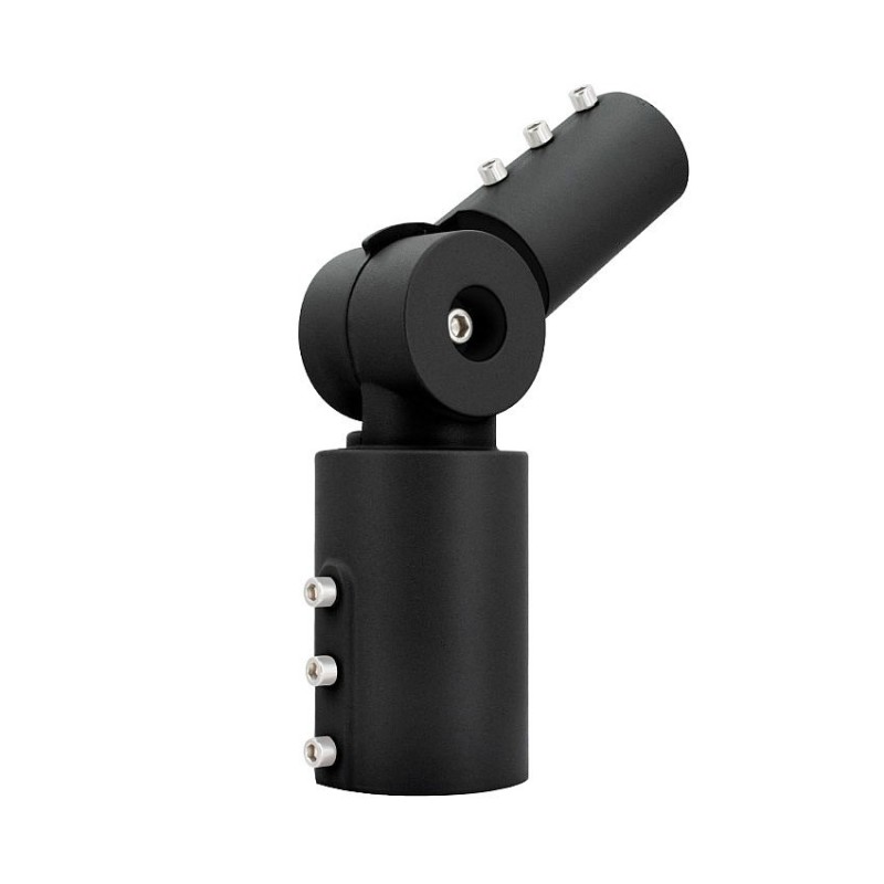 Bras sur Colonne pour Luminaires d'Éclairage Public Orientable 90º Noir BCKT-LMRAPN Accessoire Éclairage Public LED