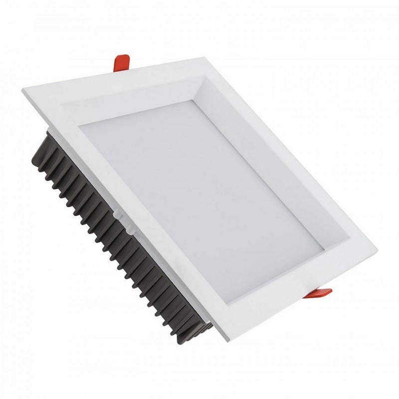 Downlight LED SAMSUNG 120lm/W Carré 30W (UGR19) Réf : DW-SMS-SQ-30 Plafonniers LED Encastrable Carré
