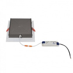 Downlight LED SAMSUNG 120lm/W Carré 30W (UGR19) Réf : DW-SMS-SQ-30 Plafonniers LED Encastrable Carré