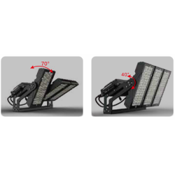 Projecteur LED PLI 7 600W 900W Projecteur LED stade de foot.Projecteur LED autoroute