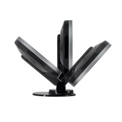 Projecteur LED Orientable 360º RGB 20W Noir FPL-DIR360-RGB-20N Projecteur Orientable
