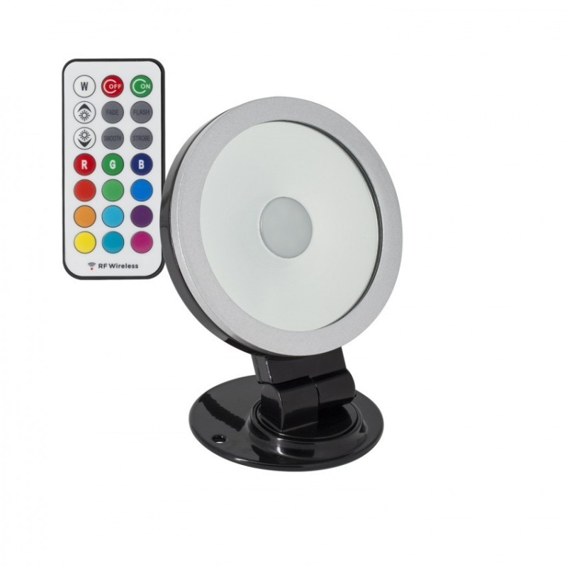 Projecteur LED Orientable 360º RGB 20W Noir FPL-DIR360-RGB-20N Projecteur Orientable