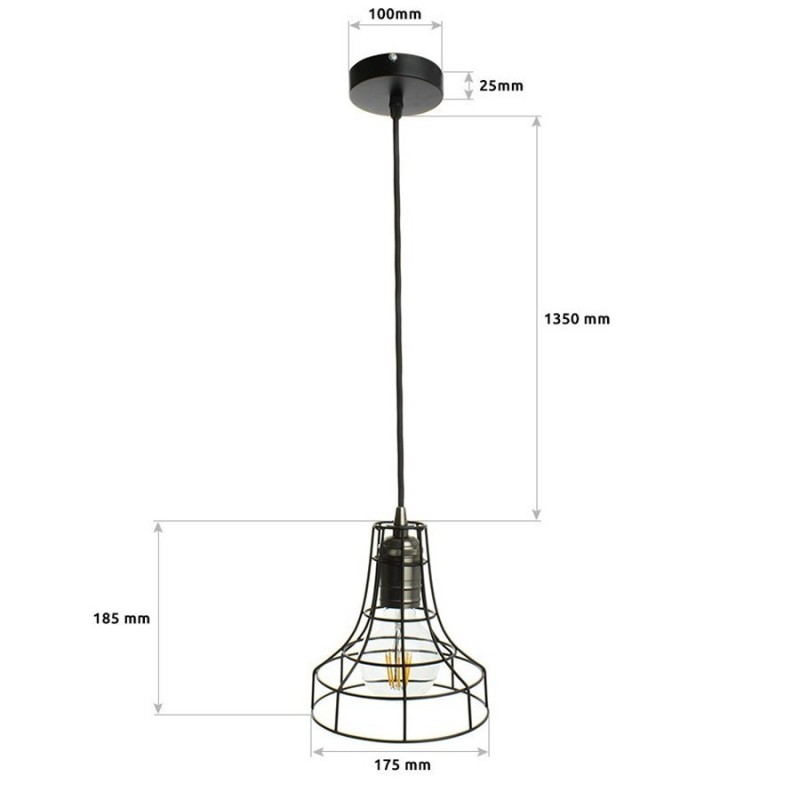 Lampe Suspendue Clapton LCL-CLPTN Lampes suspendue design