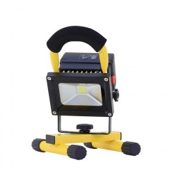 Projecteur LED Portatif avec Batterie Blanc Froid 20W GL-PMF-20