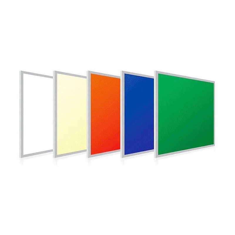 Panneau led couleur, Télécommande,PNL-TSEL-6060-40-RGB,Panneau LED Slim Dimmable RGBWW 60x60cm 36W 3600lm