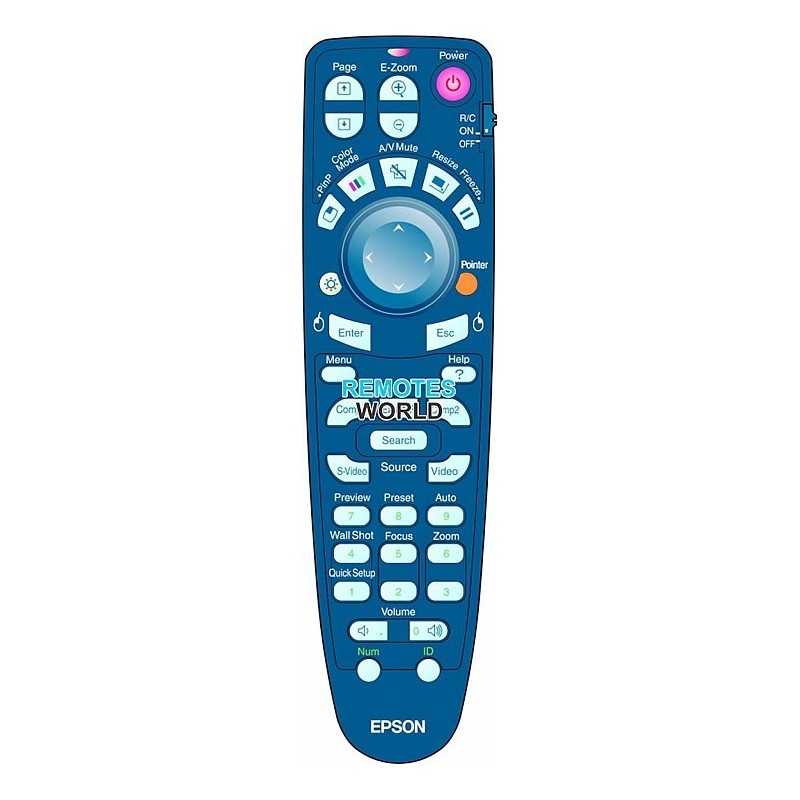 telecommande Epson EMP-830 1283210 Télécommandes Epson