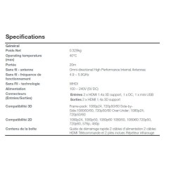 Émetteur et récepteur sans fil HDMI - WHD200