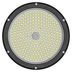 150W.Luminosité: 19500lm. IP65.Efficacité lumineuse: 175lm/W