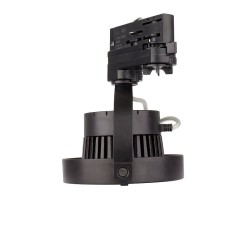 Spot LED Cree AR111 15W Noir Dimmable pour Rail Triphasé,FLC-AR111-15-N-TRI, ampoule AR111,