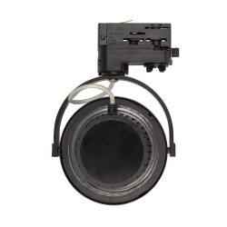 Spot LED Cree AR111 15W Noir Dimmable pour Rail Triphasé,FLC-AR111-15-N-TRI, ampoule AR111,