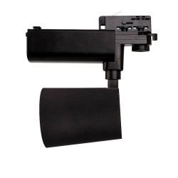 Spot LED Mallet 30W Noir pour Rail Triphasé, FLML-N-CT-30, Spot LED rail Triphasé