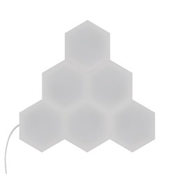 Panneau LED Hexagonal 18x18cm 9.5W Extension Réf : PL-HEX-1818-10