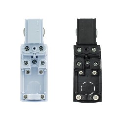 Rail Triphasé 2 mètres pour Spots LED Triphasé .   KM-CTFL-2M