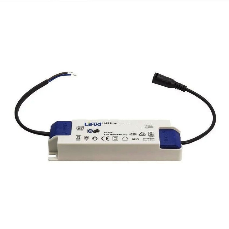 Driver Plafonnier Dalle LED Extra Plate 12W TUV. DRVR-R-PLSS-12-TV