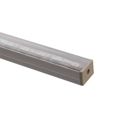 Profilé en Aluminium 1m pour Rubans LED 220V AC Monochrome .PA-1M-T220-M