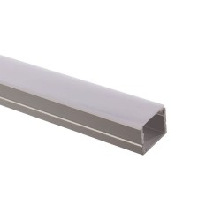 Profilé en Aluminium 1m pour Rubans LED 220V AC Monochrome .PA-1M-T220-M