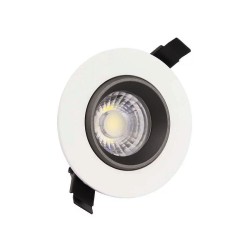 Spot LED Downlight COB Orientable 360º Rond 15W Design FC-DWNL-C15WB Spot LED Carré encastr