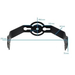 Support Réglable pour Cloches LED UFO SAMSUNG, HE et SQ . SPRT-JSTBL-UFO