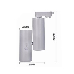 Spot LED Multi-Angle Halley 20W pour Rail Triphasé , FTR60A-FLK-W , Spot LED rail Triphasé