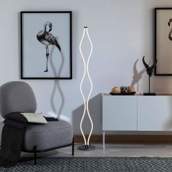 Lampe sur Pied Infinity 37W . LMPPE-INF10  . decoration led .Lampadaire d'ambiance led . lampe de sol .
