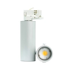 Spot LED Multi-Angle Halley 20W pour Rail Triphasé , FTR60A-FLK-W , Spot LED rail Triphasé